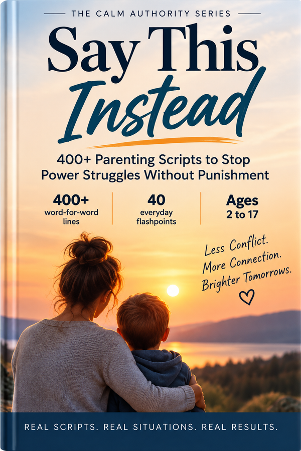 Say This Instead: 400+ Parenting Scripts to Stop Power Struggles Without Punishment